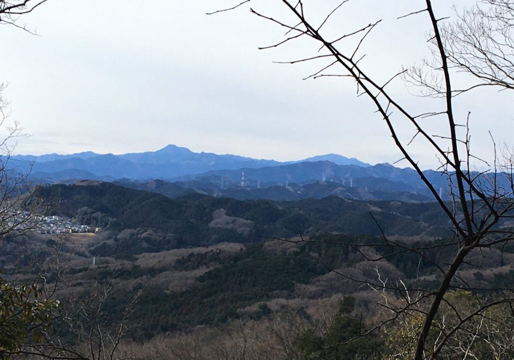 日和田山から大岳